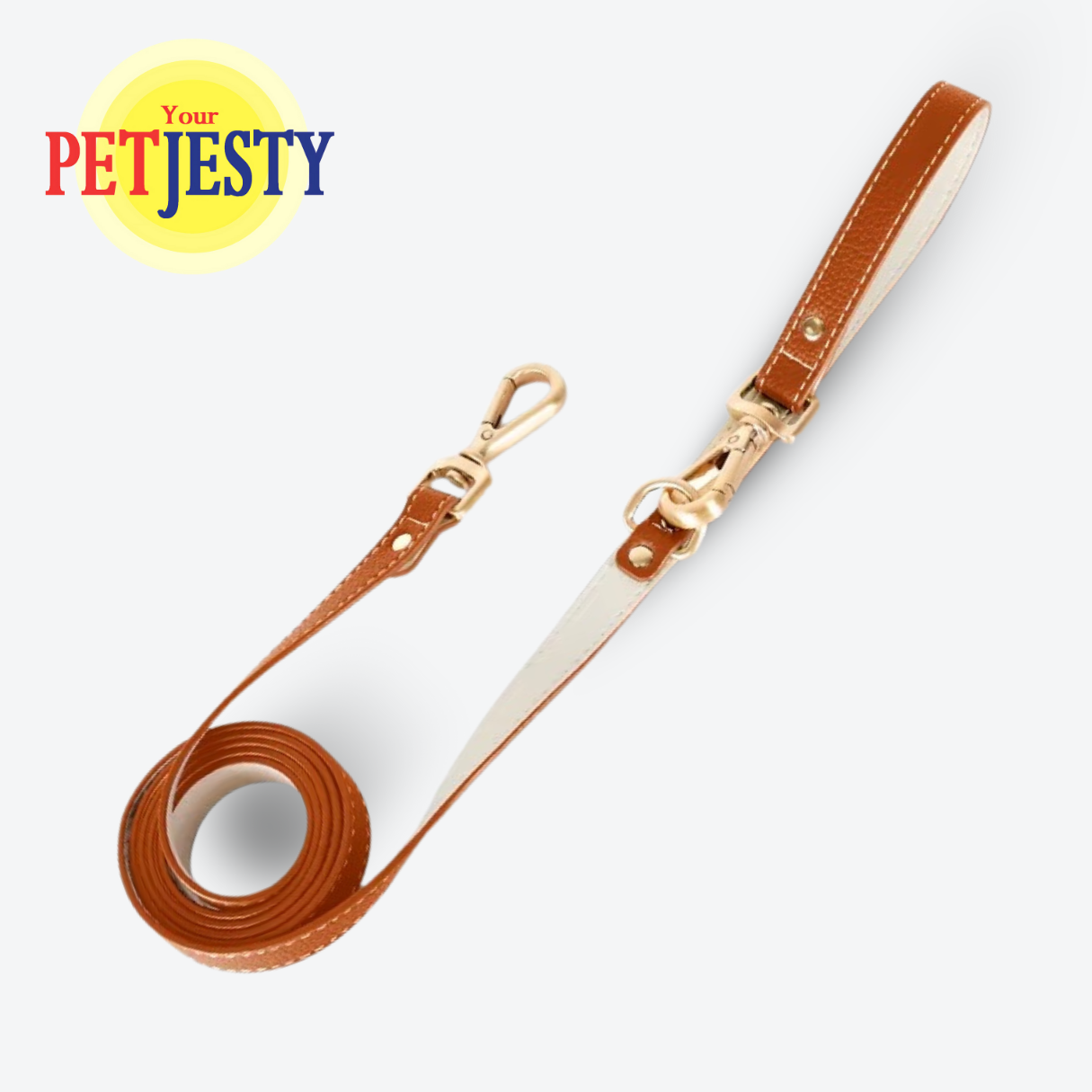 Your Petjesty Luxury Leather Dog Lead