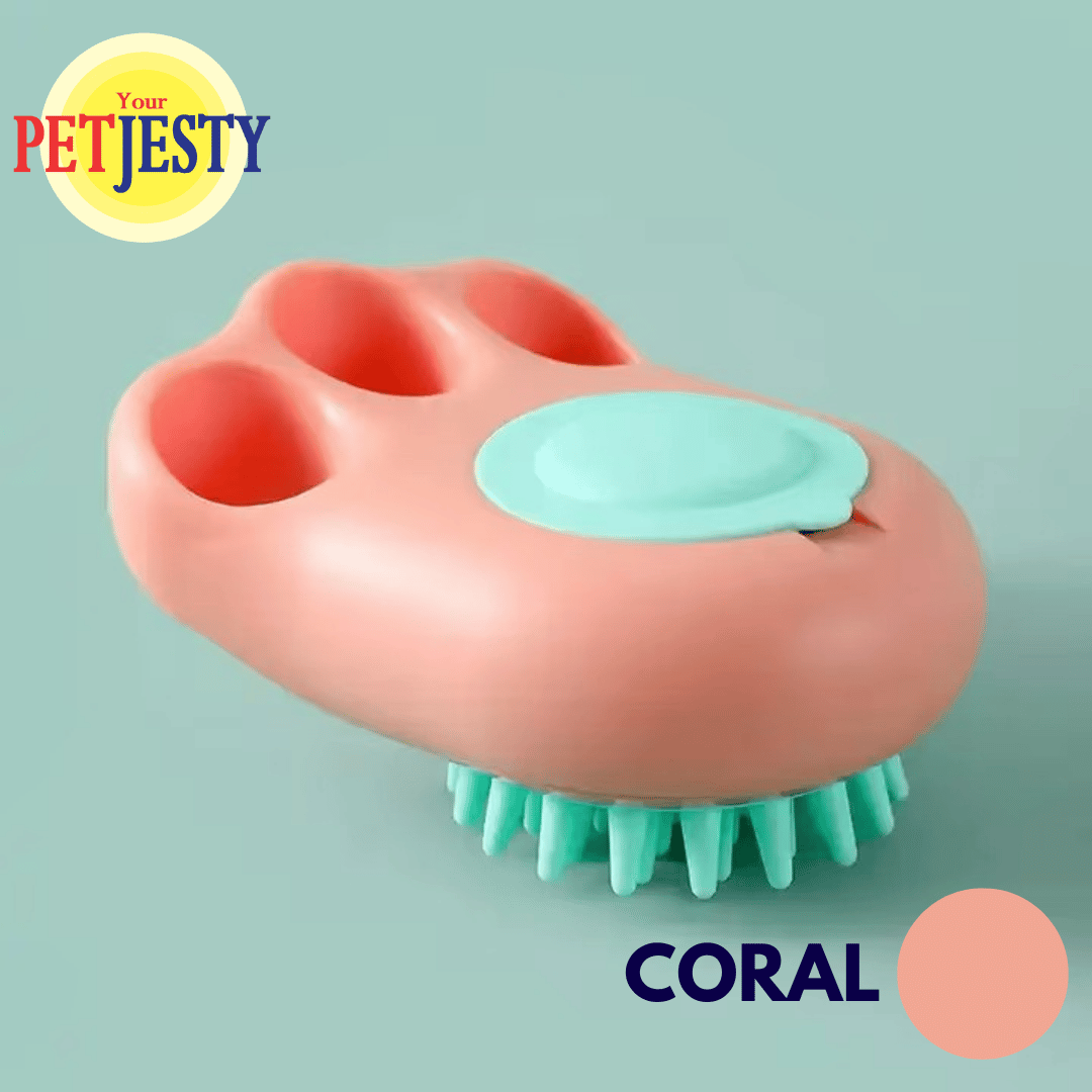 Silicone Massage Shampoo Brush - Cats & Dogs