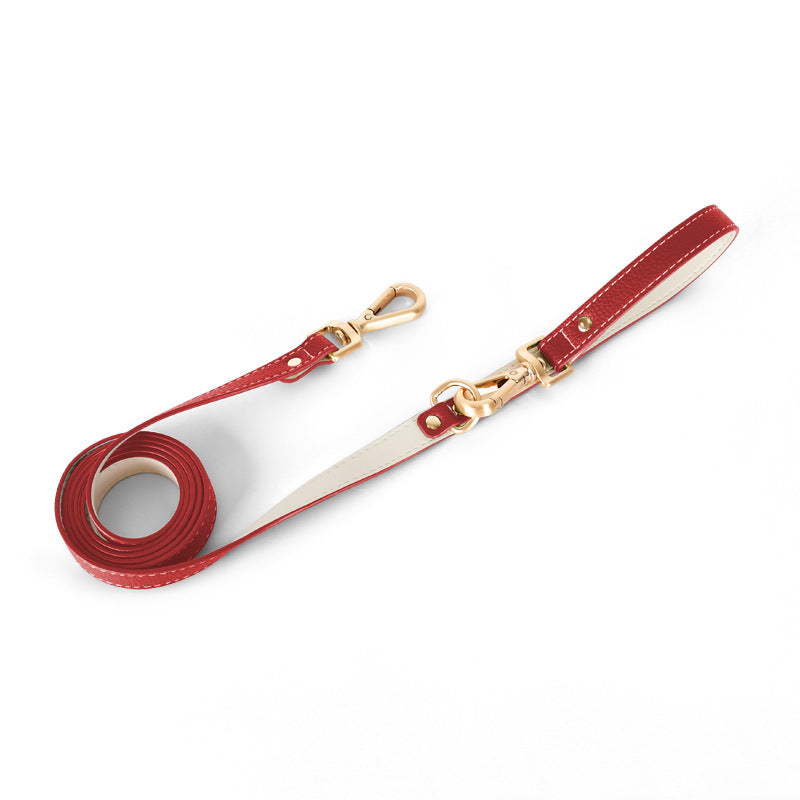 Your Petjesty Premium Leather Dog Collar and Lead