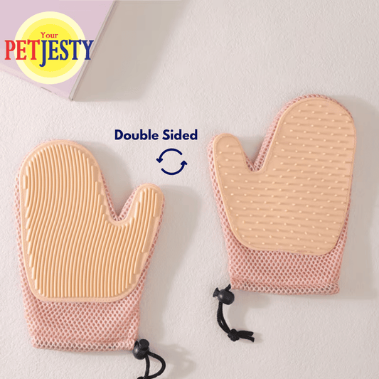Fur & Fluff Dual Grooming Glove