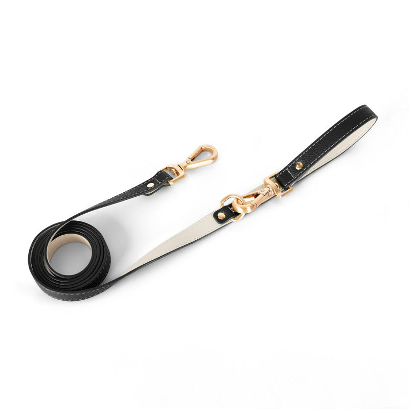 Your Petjesty Premium Leather Dog Collar and Lead