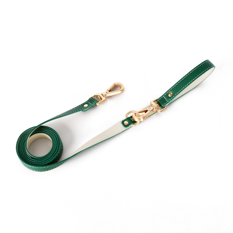 Your Petjesty Premium Leather Dog Collar and Lead