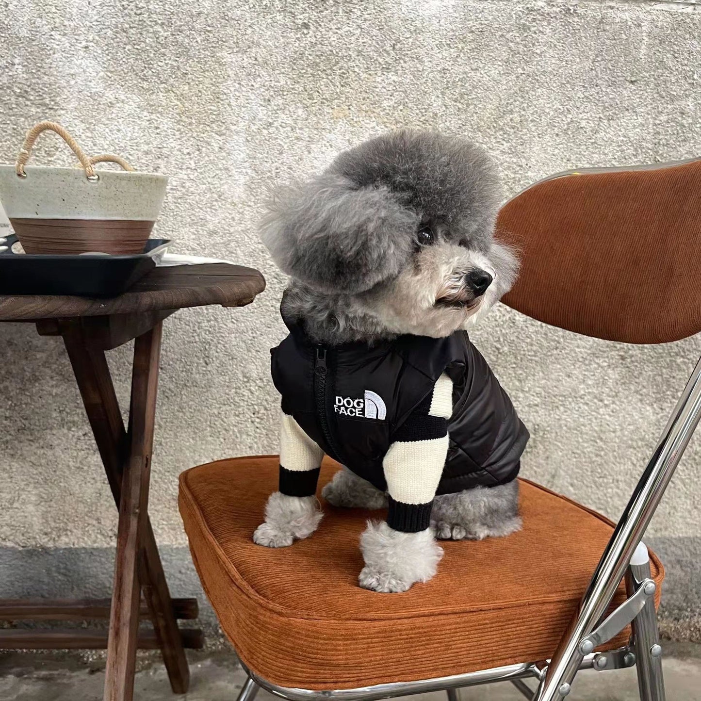 THE DOG FACE Puffer Warm Dog Jacket