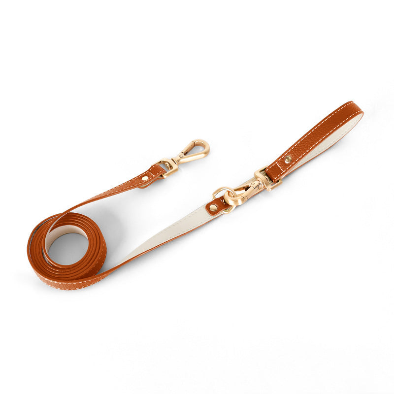 Your Petjesty Premium Leather Dog Collar and Lead